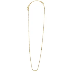 18K Gold Caviar Beaded Necklace