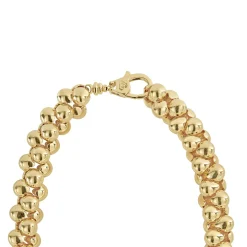 18K Gold Caviar Necklace | 11mm