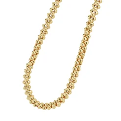 18K Gold Caviar Necklace | 11mm