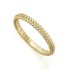18K Gold Caviar Stacking Ring