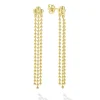 18K Gold Drop Earrings