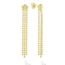 18K Gold Drop Earrings