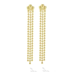 18K Gold Drop Earrings
