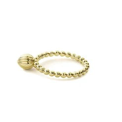 18K Gold Flower Bud Ring