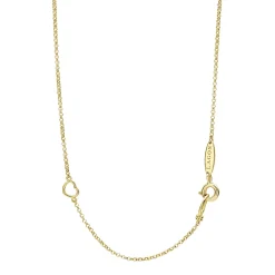 18K Gold Graduated Bead Necklace