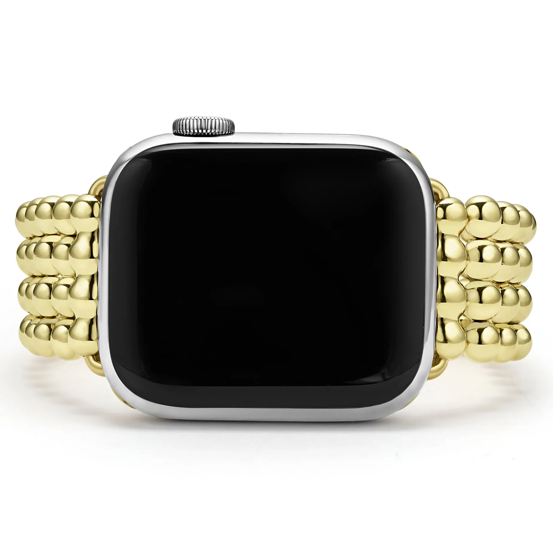 18K Gold Infinite Caviar Beaded Watch Bracelet - 38-45mm
