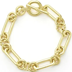 18K Gold Link Bracelet