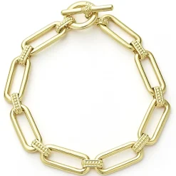 18K Gold Link Bracelet