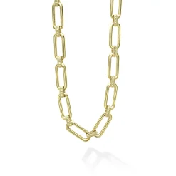 18K Gold Link Necklace