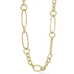 18K Gold Link Necklace