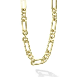 18K Gold Link Necklace