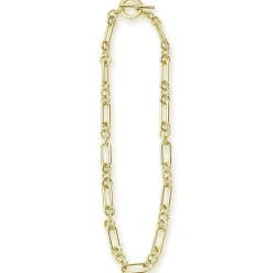 18K Gold Link Necklace