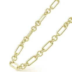 18K Gold Link Necklace