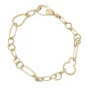 18K Gold Multi Link Bracelet