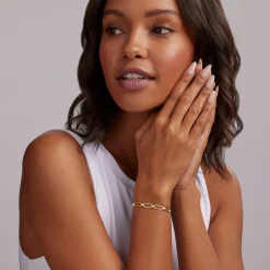 18K Gold Petite Link Bracelet