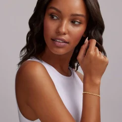 18K Gold Petite Link Bracelet