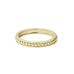 18K Gold Stacking Ring