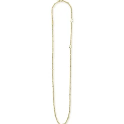 18K Gold Superfine Caviar Link Necklace