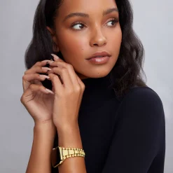 18K Gold Watch Bracelet-42-49mm
