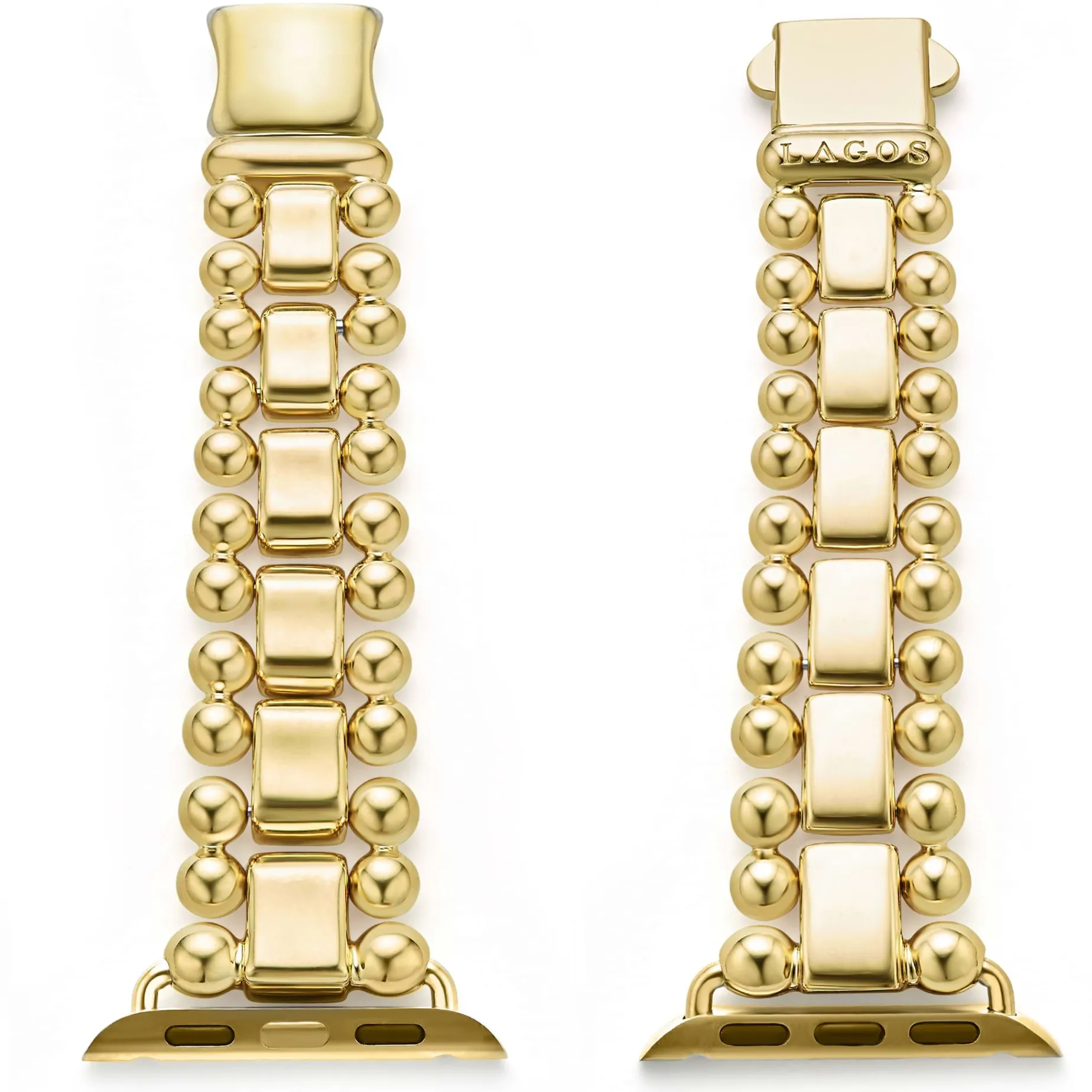 18K Gold Watch Bracelet-38-45mm