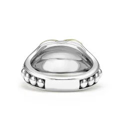 18K Gold X Diamond Ring