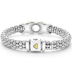 18K Gold XO Diamond Bracelet | 9mm