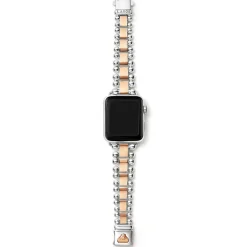 18K Rose Gold and Stainless Steel Watch Bracelet-38-45mm