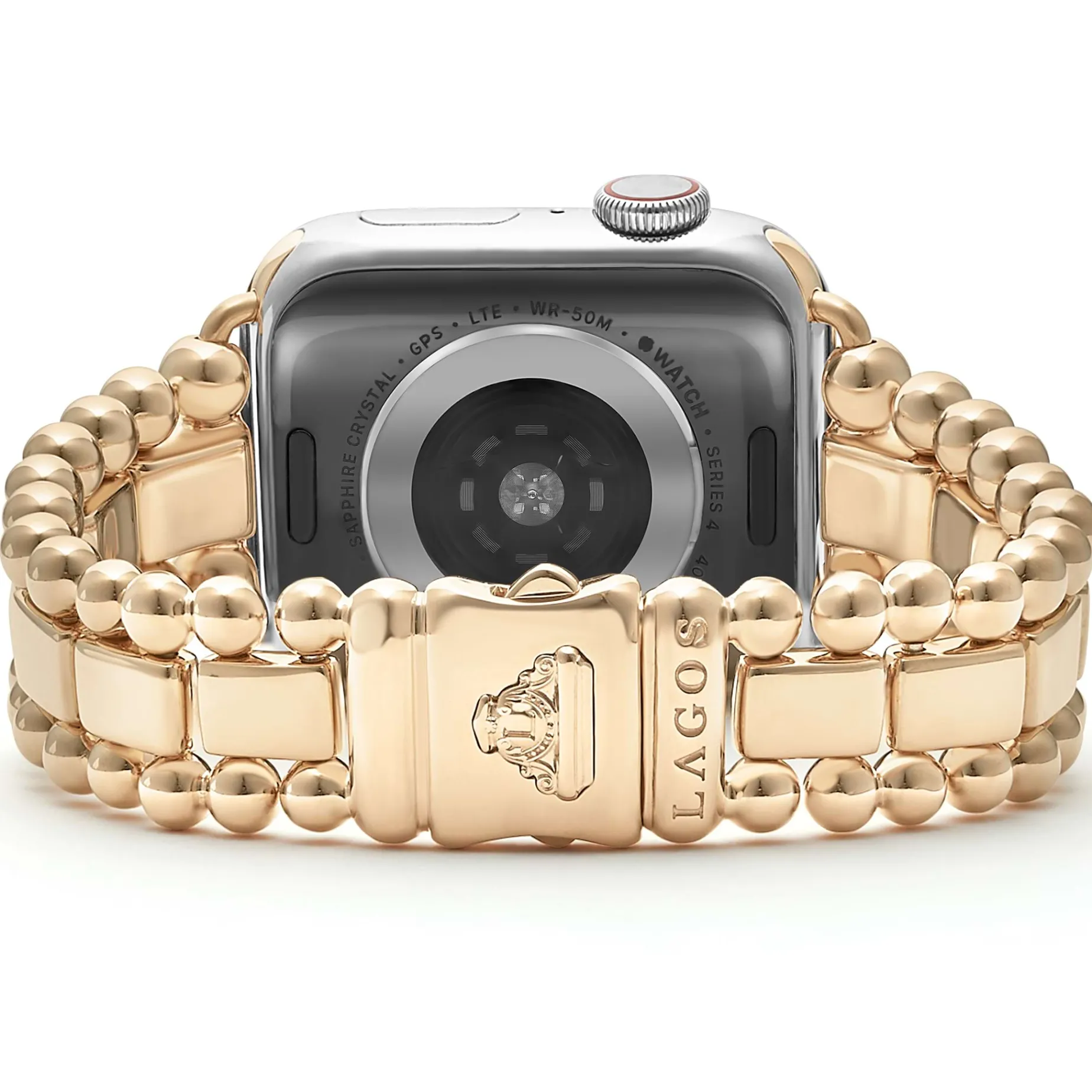 18K Rose Gold Watch Bracelet-38-45mm