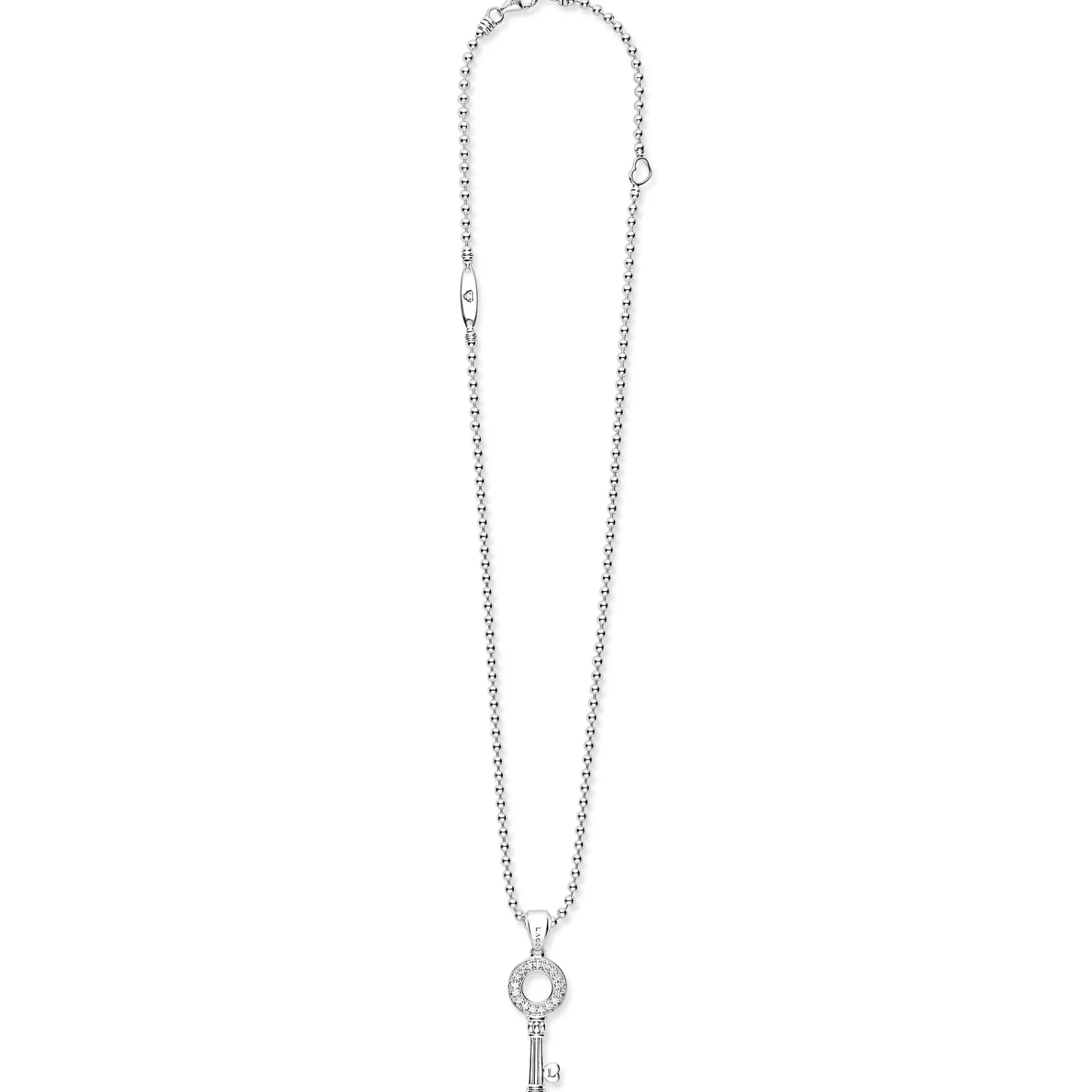 Key Diamond Pendant Necklace
