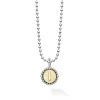 L Initial Charm Necklace