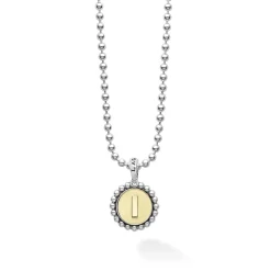 L Initial Charm Necklace