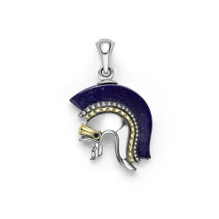 Lapis Helmet Amulet