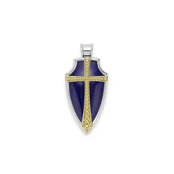 Lapis Shield Amulet