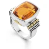 Large Citrine Statement Ring