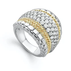 Large Diamond Statement Ring
