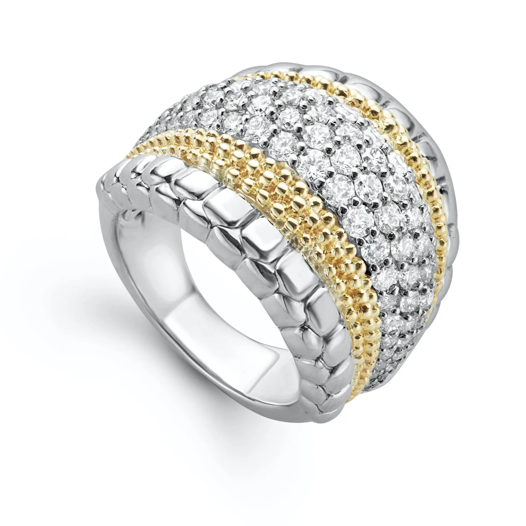 Large Diamond Statement Ring
