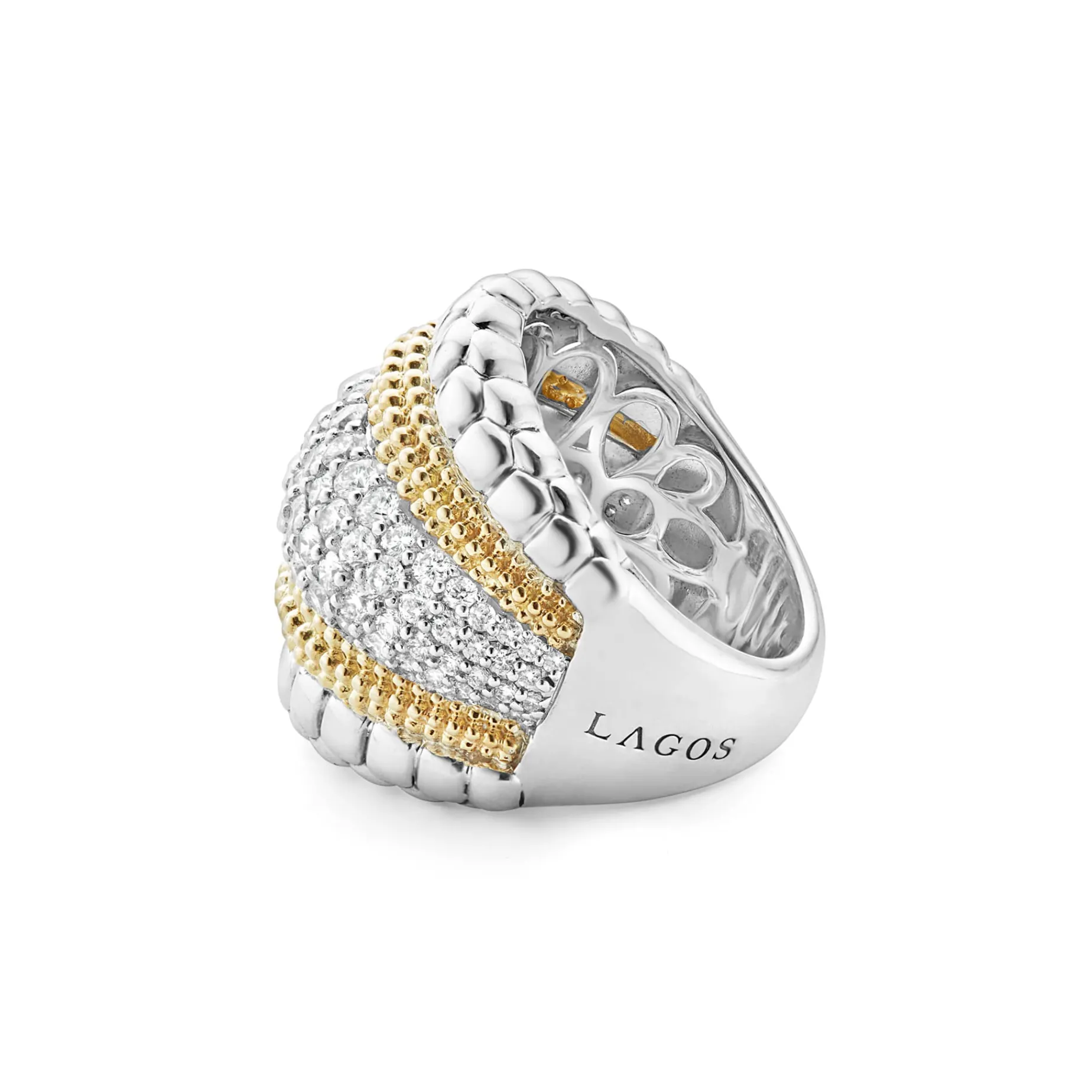 Large Diamond Statement Ring