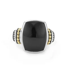 Large Onyx Statement Ring