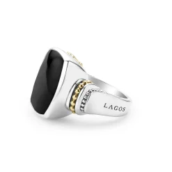 Large Onyx Statement Ring