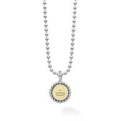 Libra Zodiac Charm Necklace