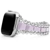Lilac Ceramic and Stainless Steel Watch Bracelet-42-49mm