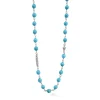 Long Turquoise Beaded Necklace