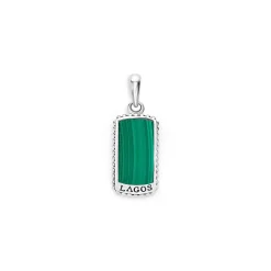 Malachite Tag Amulet