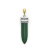 Matte Hunter Green Ceramic Blade Amulet