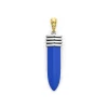 Matte Ultramarine Ceramic Blade Amulet