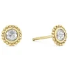Medium Rose Cut Diamond Stud Earrings