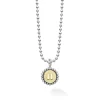 N Initial Charm Necklace
