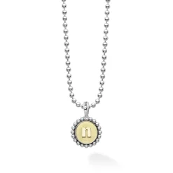 N Initial Charm Necklace