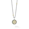 N Initial Diamond Charm Necklace