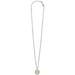 N Initial Diamond Charm Necklace